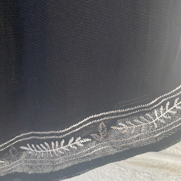 Alfani Embroidered Handkerchief Hemline Halter Top - Picture 3 of 9